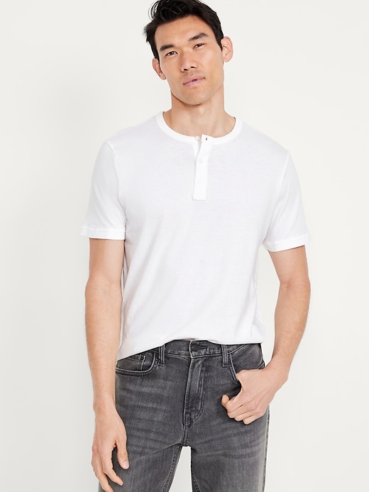 Image number 4 showing, 3-Pack Henley T-Shirt