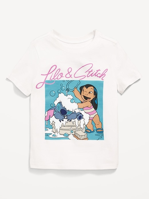 View large product image 1 of 2. Disney© Lilo & Stitch Unisex Graphic T-Shirt for Toddler