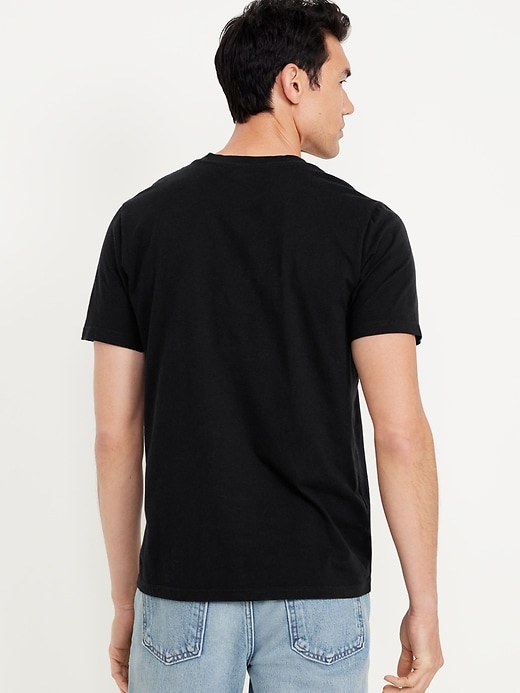 Image number 3 showing, Soft-Washed V-Neck T-Shirt 3-Pack