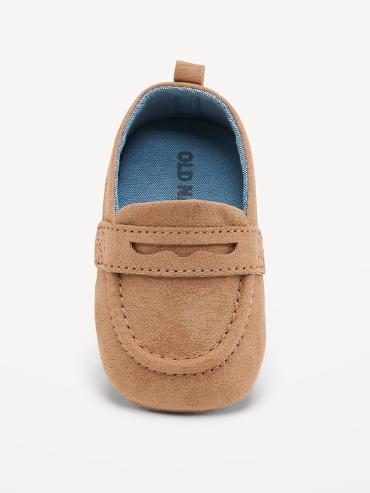 View large product image 2 of 4. Faux-Suede Moccasin Slip-On Shoes for Baby