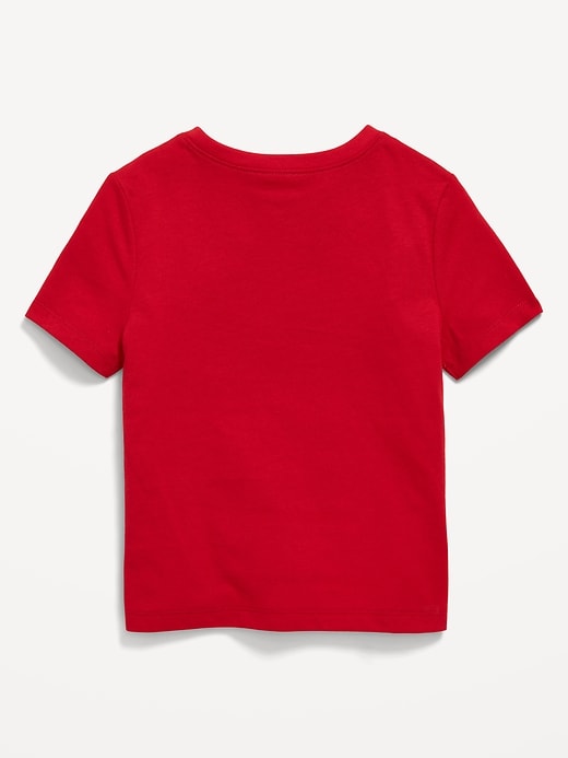 View large product image 2 of 4. Matching Unisex Short-Sleeve Logo-Graphic T-Shirt for Toddler
