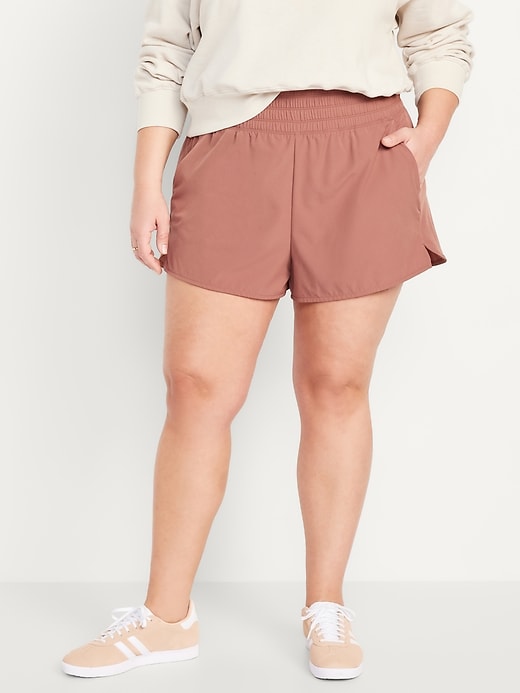 Image number 7 showing, Extra High-Waisted Run Shorts -- 3-inch inseam