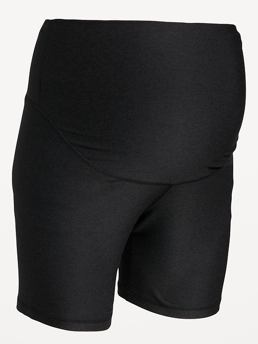 Image number 5 showing, Maternity Cloud+ Bike Short -- 6-inch inseam