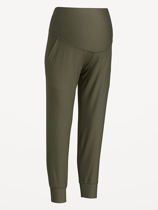 Image number 8 showing, Maternity Full-Panel PowerSoft Jogger