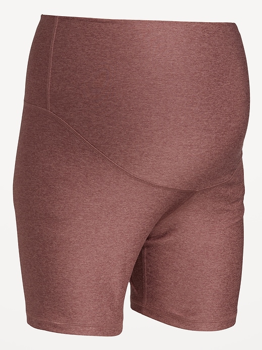 Image number 2 showing, Maternity Cloud+ Bike Short -- 6-inch inseam