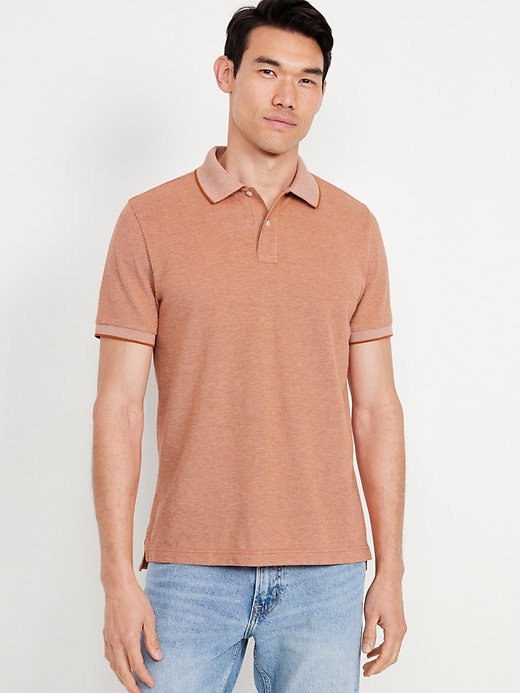 View large product image 1 of 5. Classic Fit Pique Polo