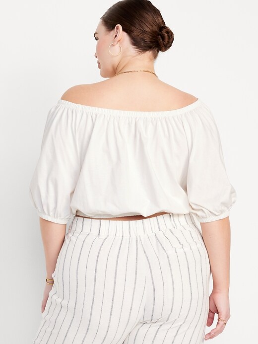 未使用タグ付‼️ Ponte Off-Shoulder Top mnavy M Off-Shoulder Top | Old Navy