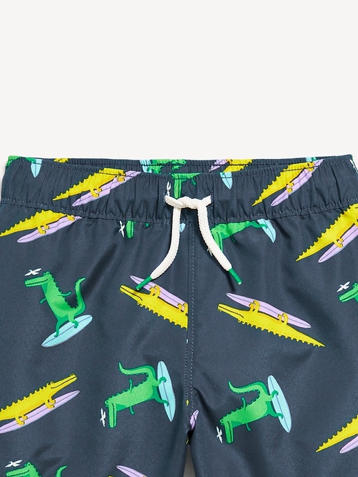 View large product image 2 of 2. Matching Printed Swim Trunks for Toddler Boys
