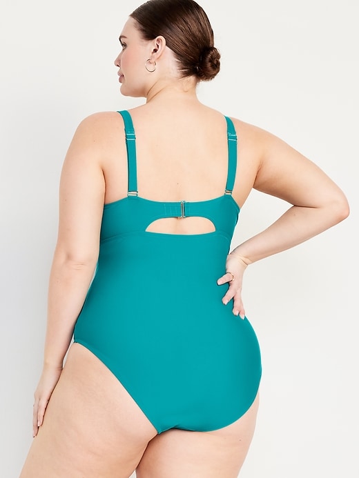 Image number 8 showing, Underwire One-Piece Swimsuit