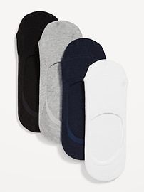 Image number 1 showing, 4-Pack No Show Socks