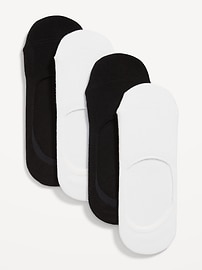 Image number 1 showing, 4-Pack No Show Socks