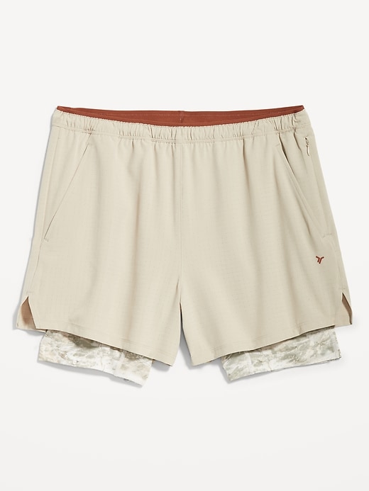 Image number 4 showing, 2-in-1 Trail Shorts -- 4-inch inseam