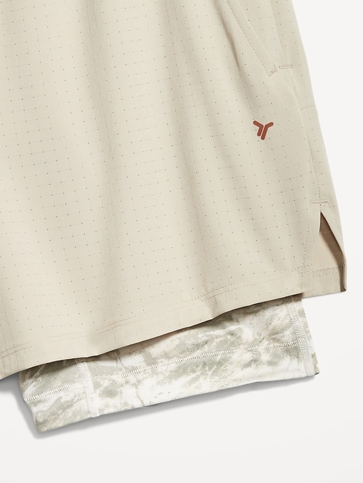 Image number 3 showing, 2-in-1 Trail Shorts -- 4-inch inseam