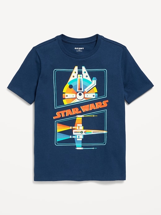 View large product image 1 of 2. Star Wars™ Gender-Neutral Graphic T-Shirt for Kids