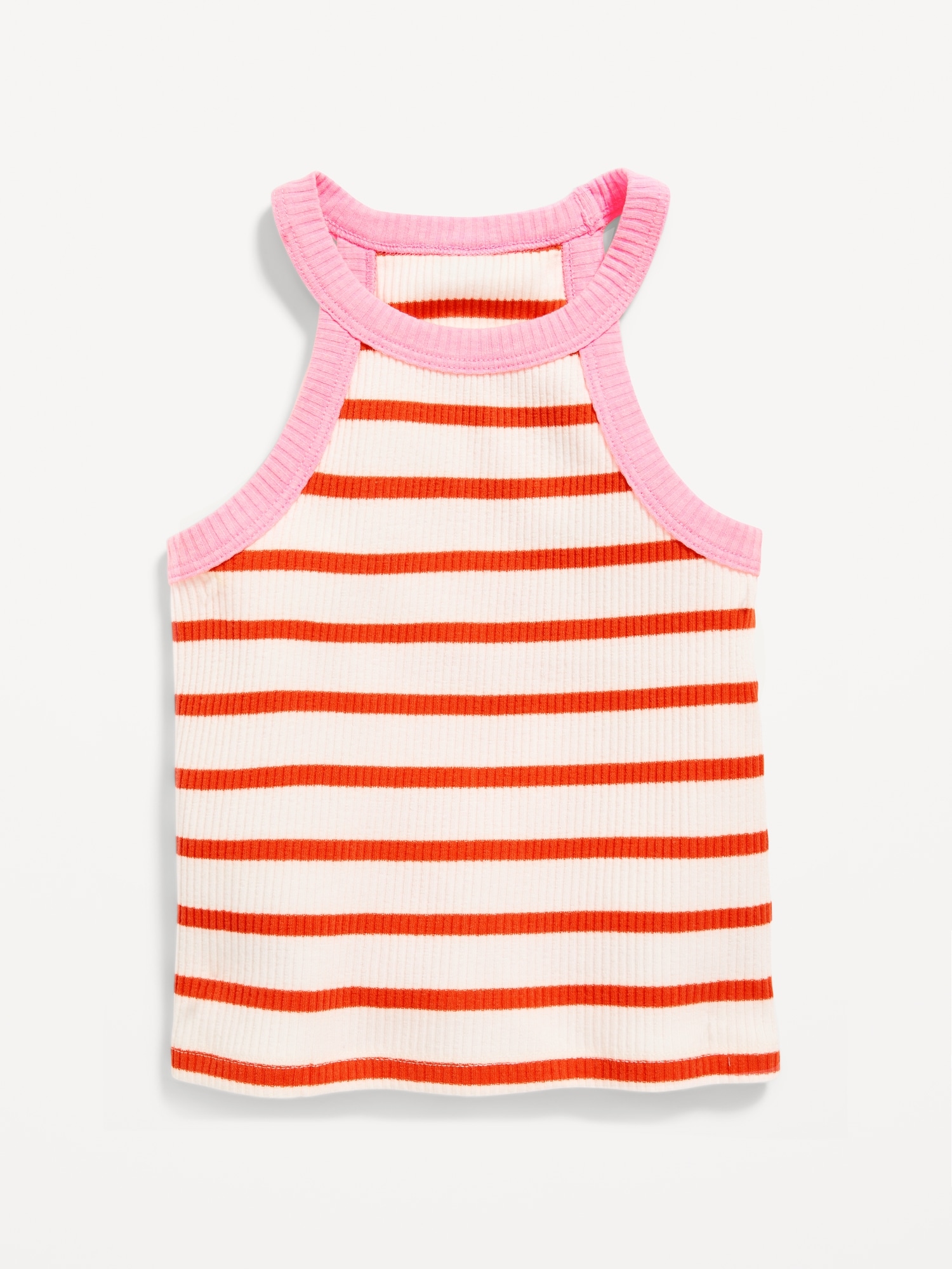 Fitted Halter Tank Top for Toddler Girls