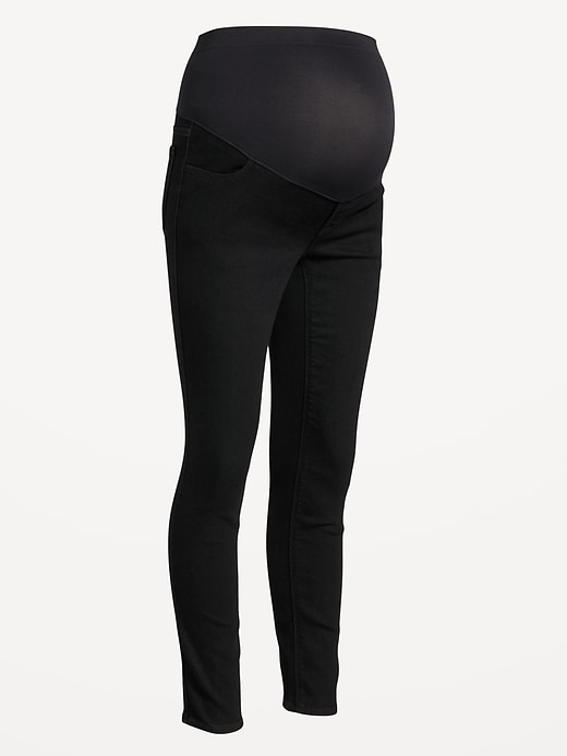 Image number 4 showing, Maternity Full-Panel Wow Skinny Jeans