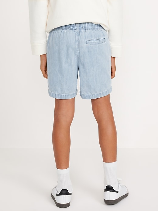 View large product image 2 of 4. Above Knee Pull-On Jean Shorts for Boys