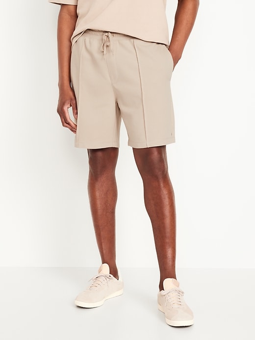 Image number 1 showing, Relaxed Track Shorts -- 7-inch inseam