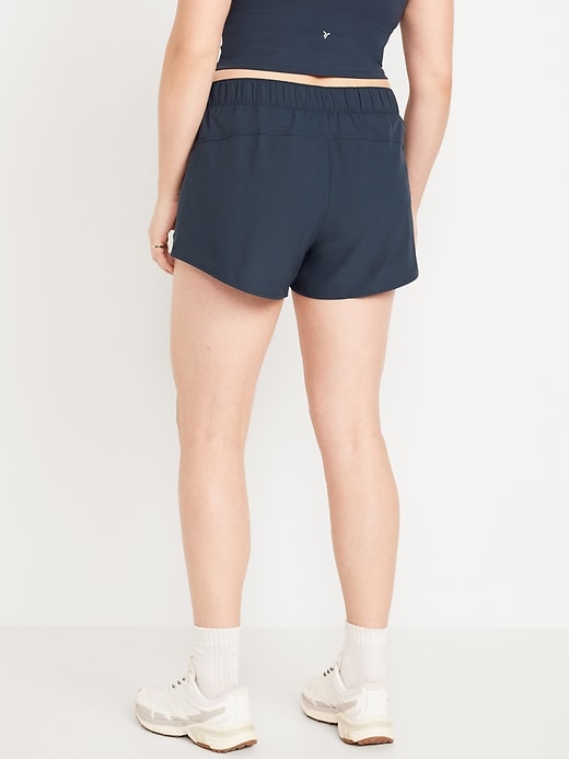 Image number 6 showing, Mid-Rise StretchTech Run Shorts -- 3-inch inseam