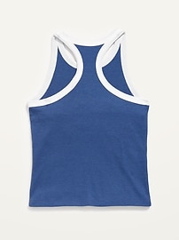 View large product image 4 of 4. UltraLite Rib-Knit Performance Tank for Girls