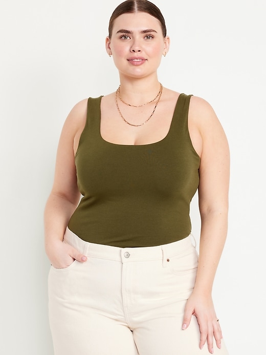 Image number 7 showing, Double-Layer Tank Top