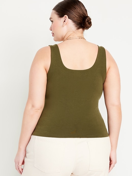 Image number 8 showing, Double-Layer Tank Top