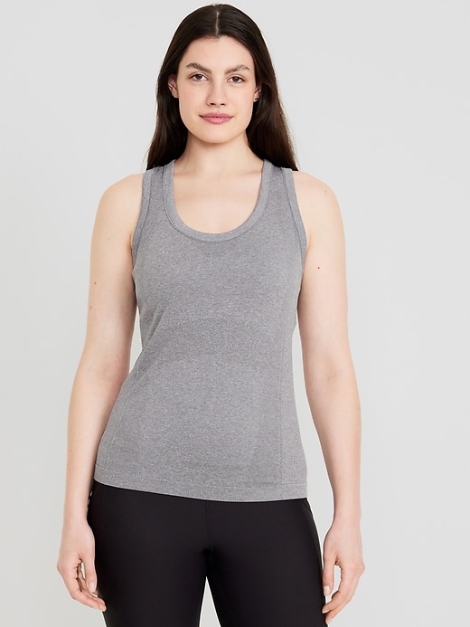 Fitted Seamless Tank Top | Old Navy