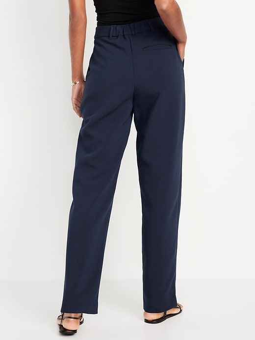 Image number 2 showing, Extra High-Waisted Taylor Trouser Straight Pants