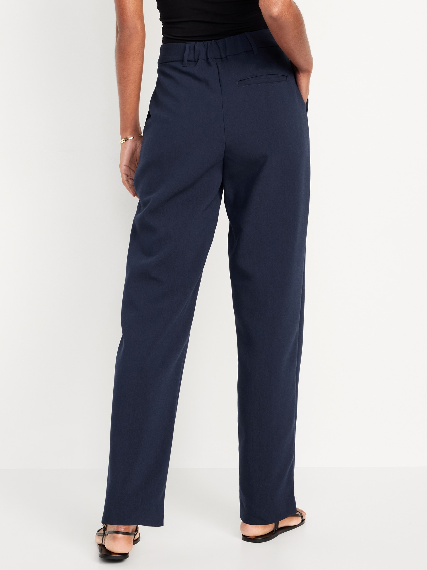 Extra High-Waisted Taylor Trouser Straight Pants | Old Navy