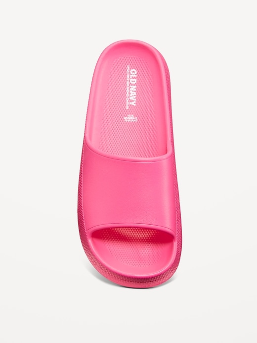 View large product image 2 of 4. Flatform Slide Sandals for Girls (Partially Plant-Based)