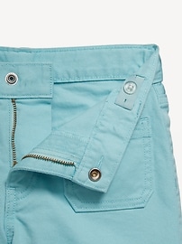 View large product image 5 of 5. High-Waisted Pocket Frayed-Hem Shorts for Girls