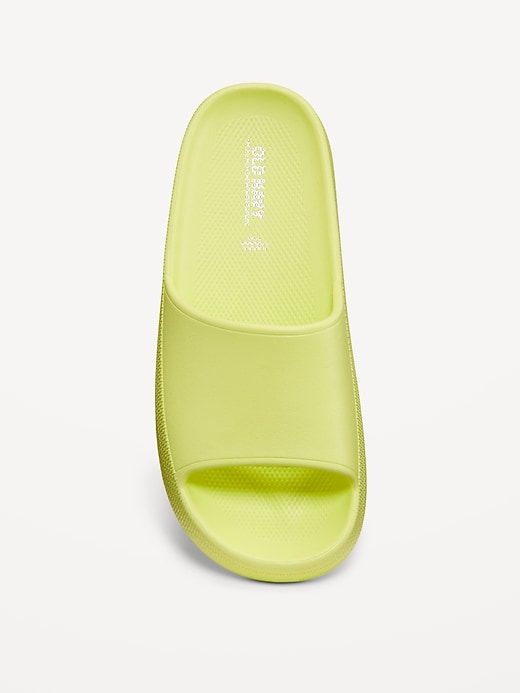 View large product image 2 of 4. Flatform Slide Sandals for Girls (Partially Plant-Based)