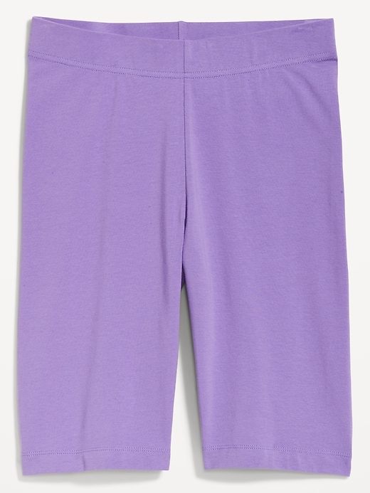 Image number 4 showing, High-Waisted Biker Shorts -- 10-inch inseam
