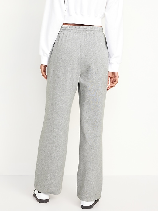 Image number 5 showing, Extra High-Waisted Fleece Pants