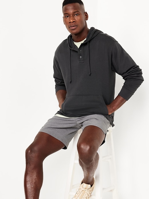 Image number 6 showing, French Terry Henley Hoodie