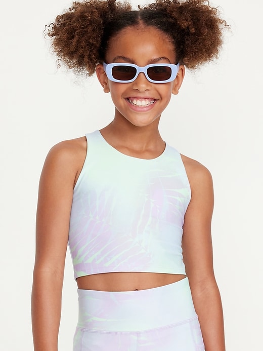 View large product image 1 of 4. PowerSoft Longline Sports Bra for Girls
