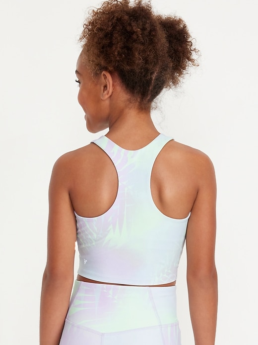 View large product image 2 of 4. PowerSoft Longline Sports Bra for Girls