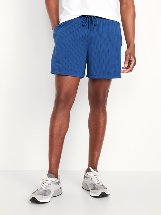 View large product image 1 of 3. Mesh Performance Shorts -- 5-inch inseam