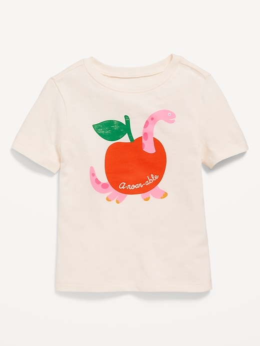 View large product image 1 of 2. Short-Sleeve Graphic T-Shirt for Toddler Girls