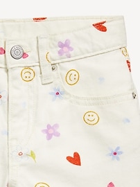 View large product image 5 of 5. High-Waisted Ripped Jean Shorts for Girls
