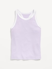 View large product image 3 of 4. UltraLite Rib-Knit Performance Tank for Girls