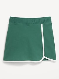 View large product image 4 of 5. High-Waisted Dynamic Fleece Skort for Girls