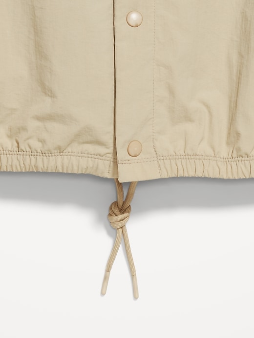 Image number 5 showing, Water-Resistant Snap-Front Jacket