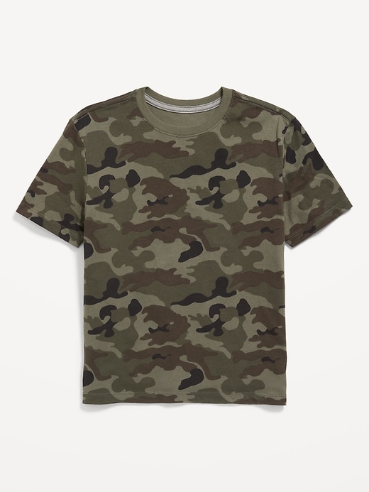 View large product image 1 of 2. Softest Printed Crew-Neck T-Shirt for Boys