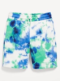 View large product image 4 of 4. Fleece Jogger Shorts for Boys (At Knee)