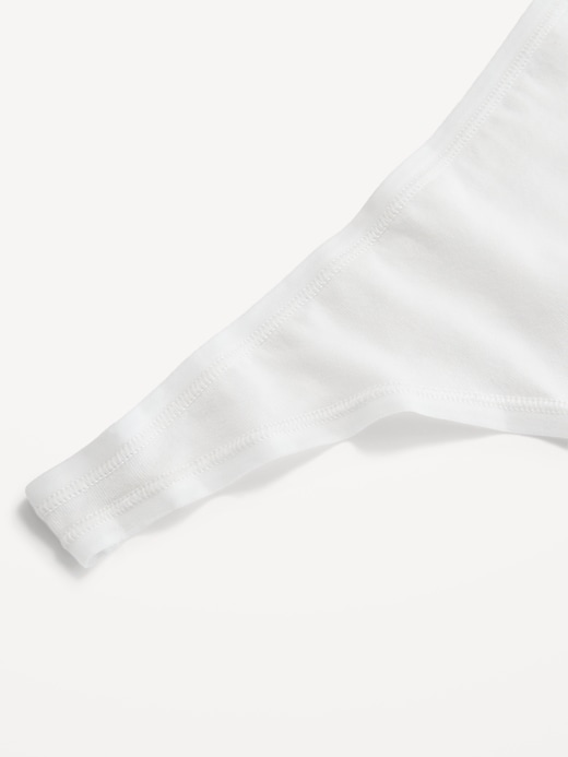 Image number 3 showing, Low-Rise Everyday Cotton Thong
