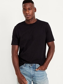 Image number 2 showing, Solid Crew-Neck T-Shirt 3-Pack