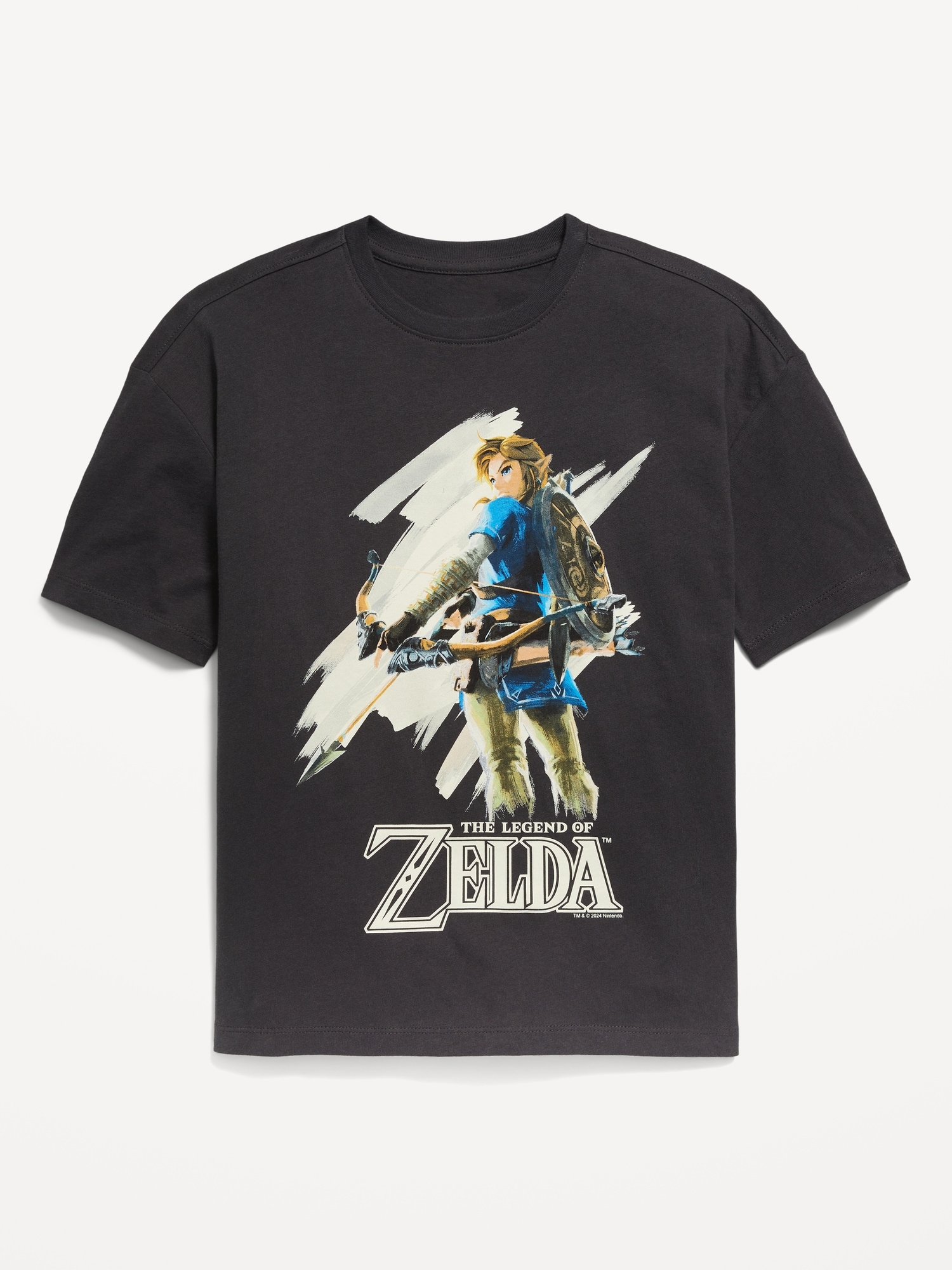 The Legend of Zelda Oversized Gender-Neutral Graphic T-Shirt for Kids