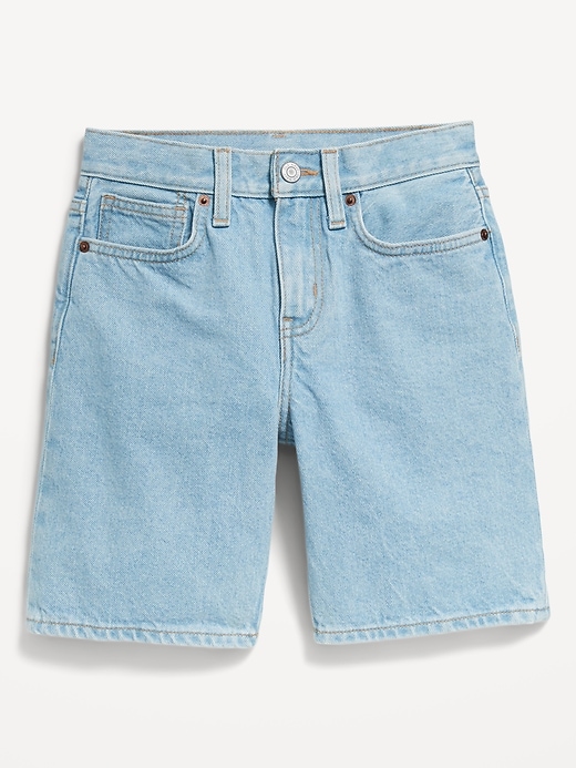 Knee Length Baggy Non-Stretch Jean Shorts for Boys | Old Navy