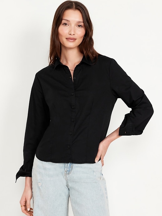 Image number 1 showing, Slim Button-Down Shirt
